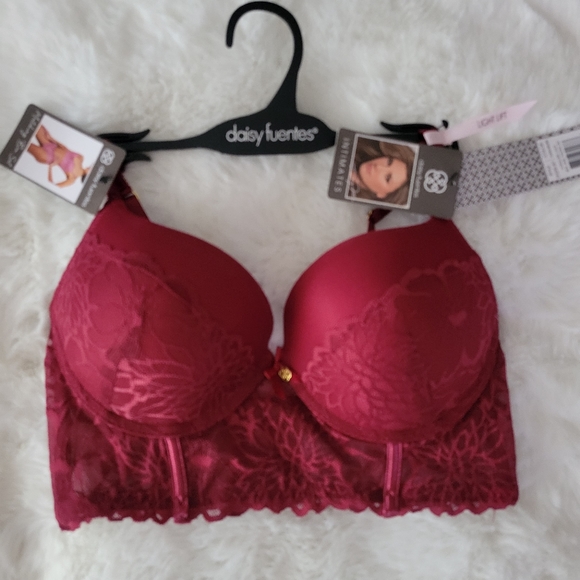 DAISY FUENTES BRAND NEW MATCHING BRA SET LIGHT LIFT SIZE 36C/L - Picture 3 of 9
